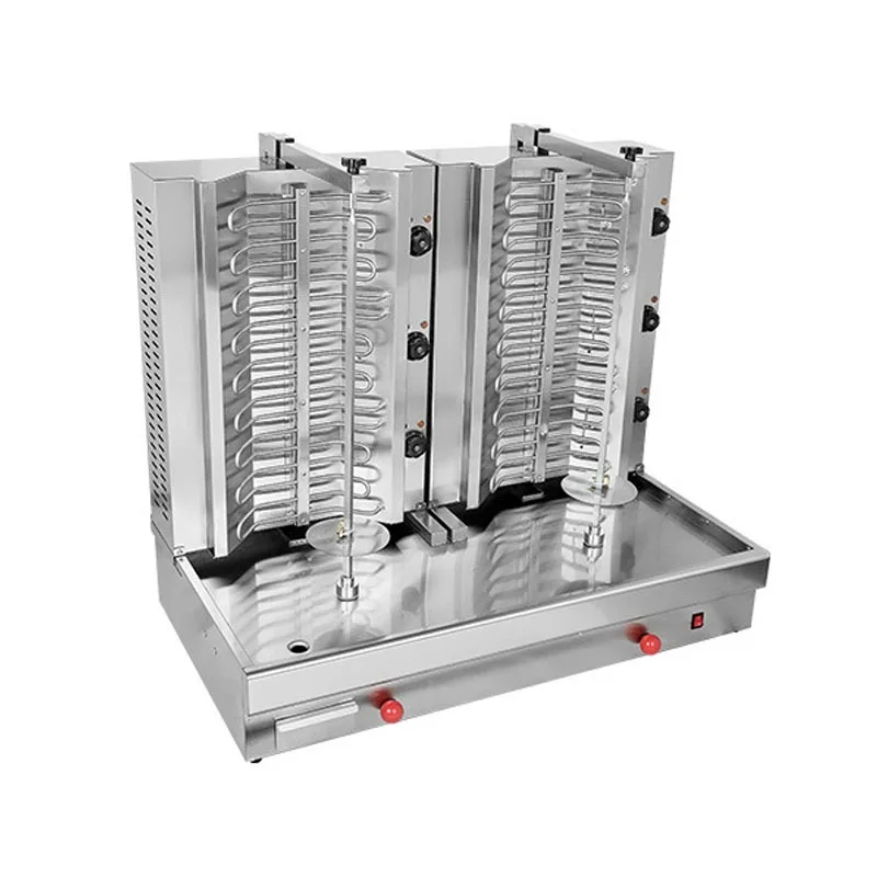 

2/3 Burner Electric Barbecue Shop Machine Stainless Steel Turkey Barbecue Shop Barbecue Grill