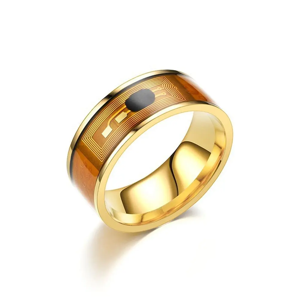 Fashion Technology Multifunctional Waterproof Wearable Connect Intelligent Smart NFC Finger Ring - view 3