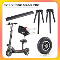 10 Inch Folding Kick Scooter Handlebar Handle Grip Set For Kugoo M4 Electric Scooter T-bar Faucet Set Accessories