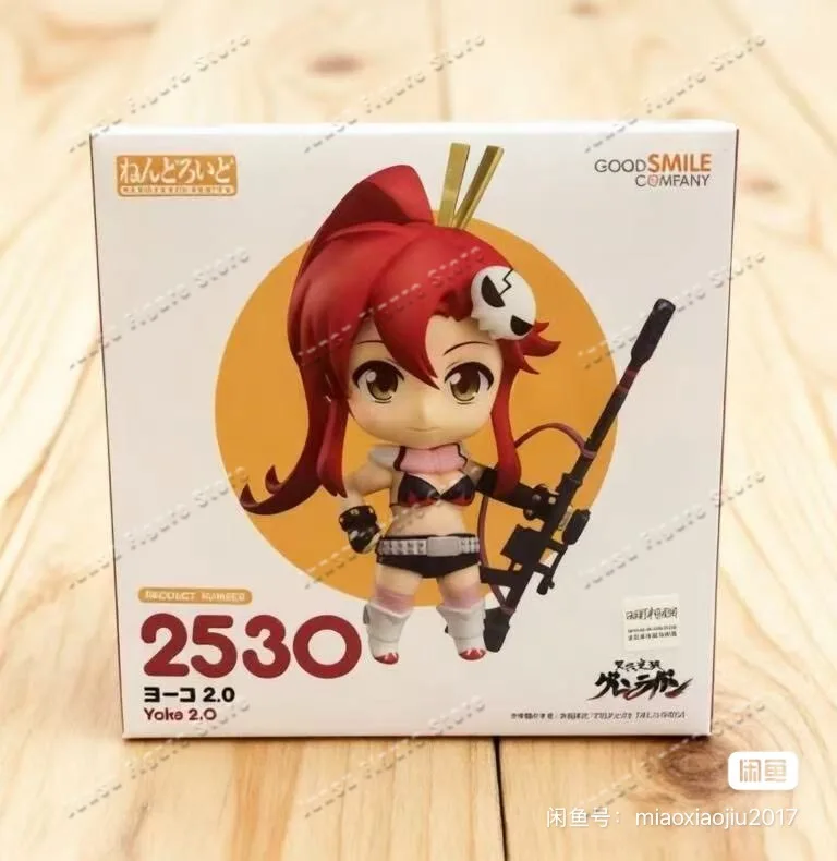 

In Stock Tengen Toppa Good Smile Company GSC Nendoroid 2530 Yoko 2.0 Anime Action Assembly Figure Model kits Toy Gift for Kids