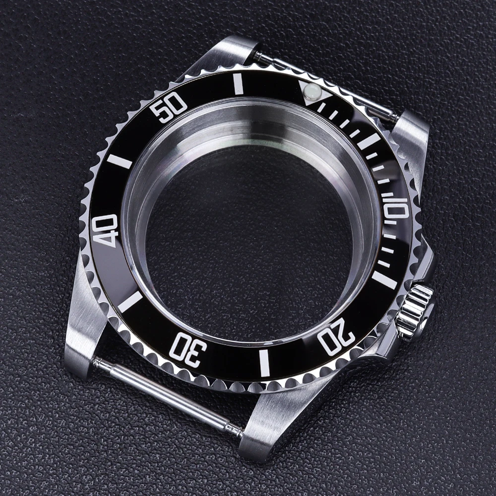 2026 Neue 40mm Hochwertige Sport-Taucheruhrgehäuse für Seiko NH35 NH36 NH34 4R36 4R35 7S26 Uhrwerke – Top Wasserdicht mit Saphirglas – Detail 3