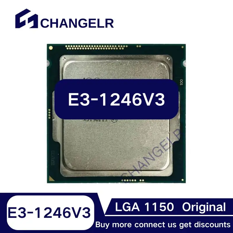 E3-1246V3 SR1QZ 4Core 8Threads LGA1150 22NM 3.5GHz 8M E3 1246V3 LGA 1150  E3-1246 V3