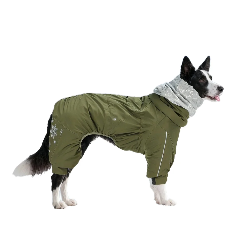 

Dog Outdoor Eco-friendly Coats Jackets Antibacterial Sweat-absorbent Deodorant Waterproof Oil-proof Antifouling Winter Clothing