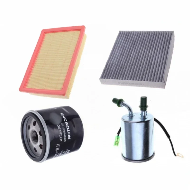 4pcs/set Filter Kit For 17 GAC GS3 1.3T Air Filter&Oil Filter&Cabin Filter&Fuel Filter