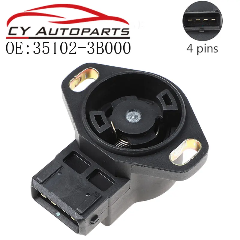 

YAOPEI OEM 35102-3B000 351023B000 Throttle Position Sensor Fit For 2001-2006 Hyundai Santa XG300 XG350 Kia