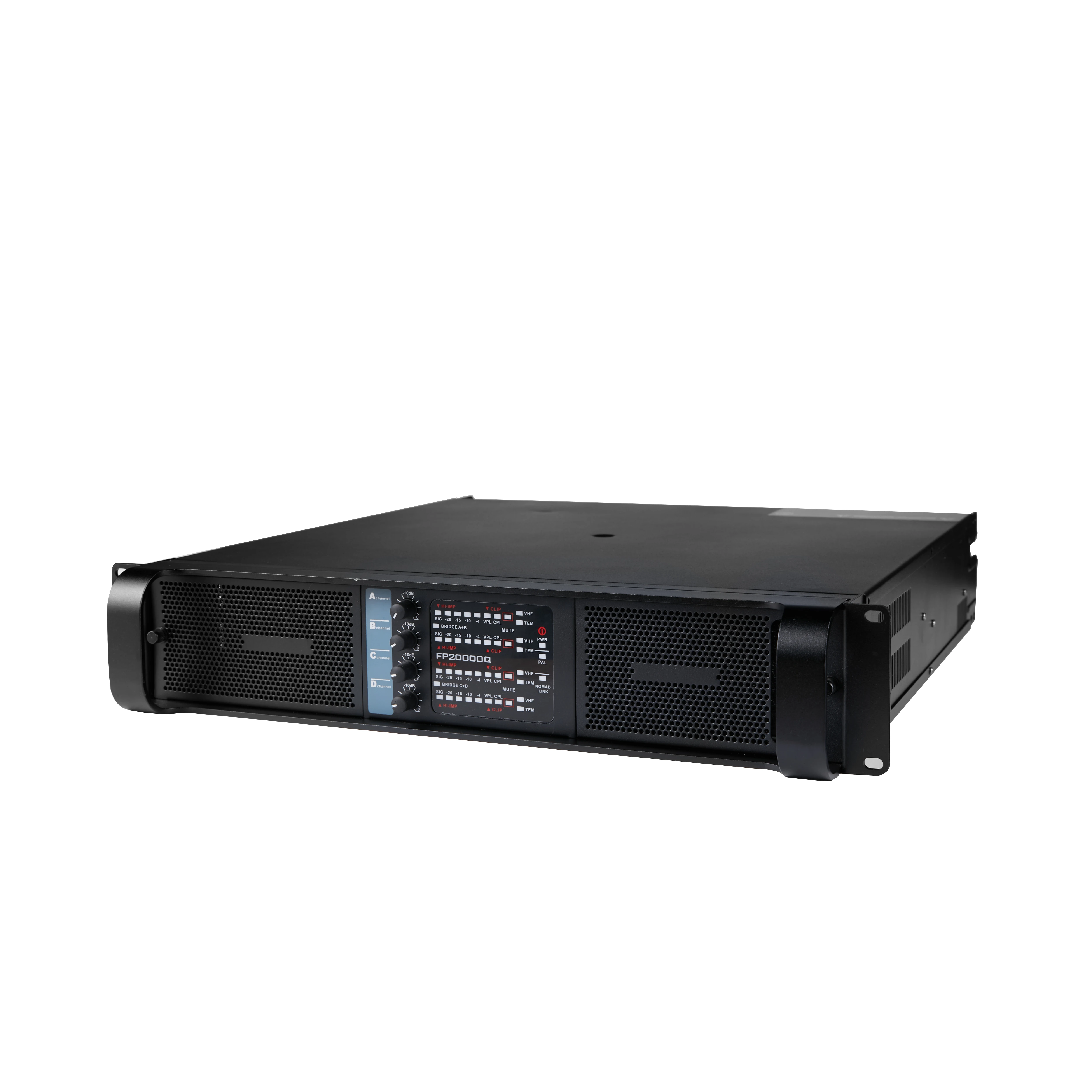 4CH Class TD Digital Power Amplifier fp20000Q Professional Large Power Amp for Live Show Sound Equipment