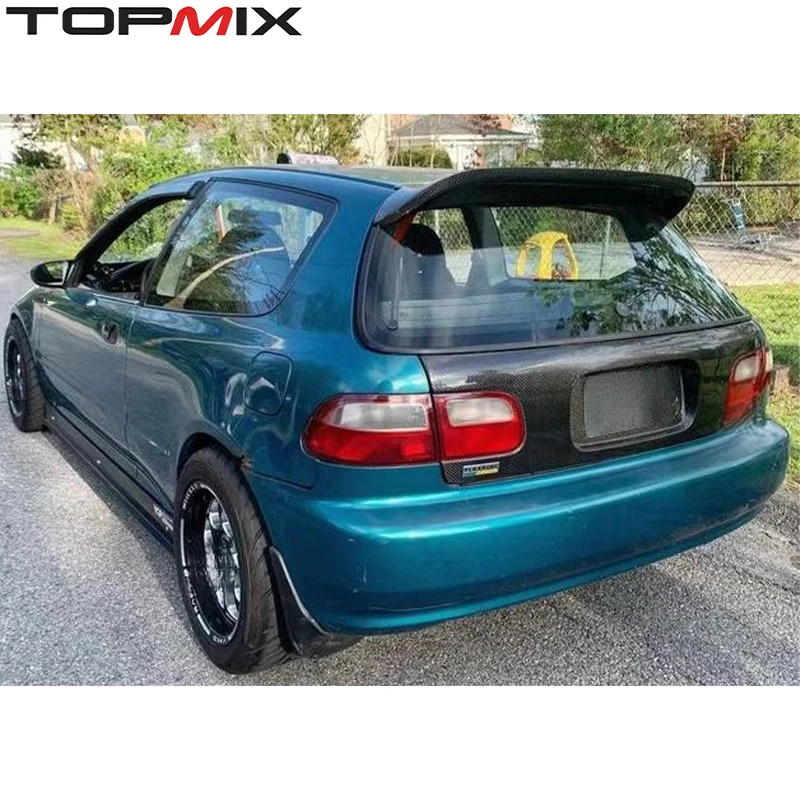 For Honda Civic EG (1991-1995) OEM-Style Lightweight Carbon Fiber Trunk Lid