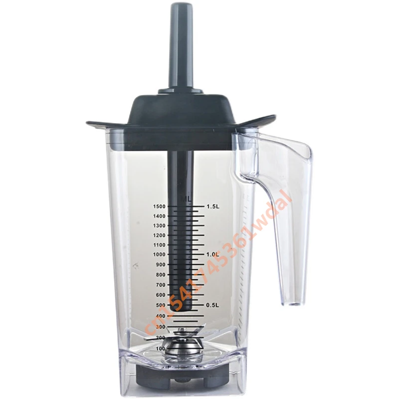 for JTC TM-800A TM800AQ Blender spare parts 1.5L Square Container Jar Jug Pitcher Cup bottom with blades lid and tamper