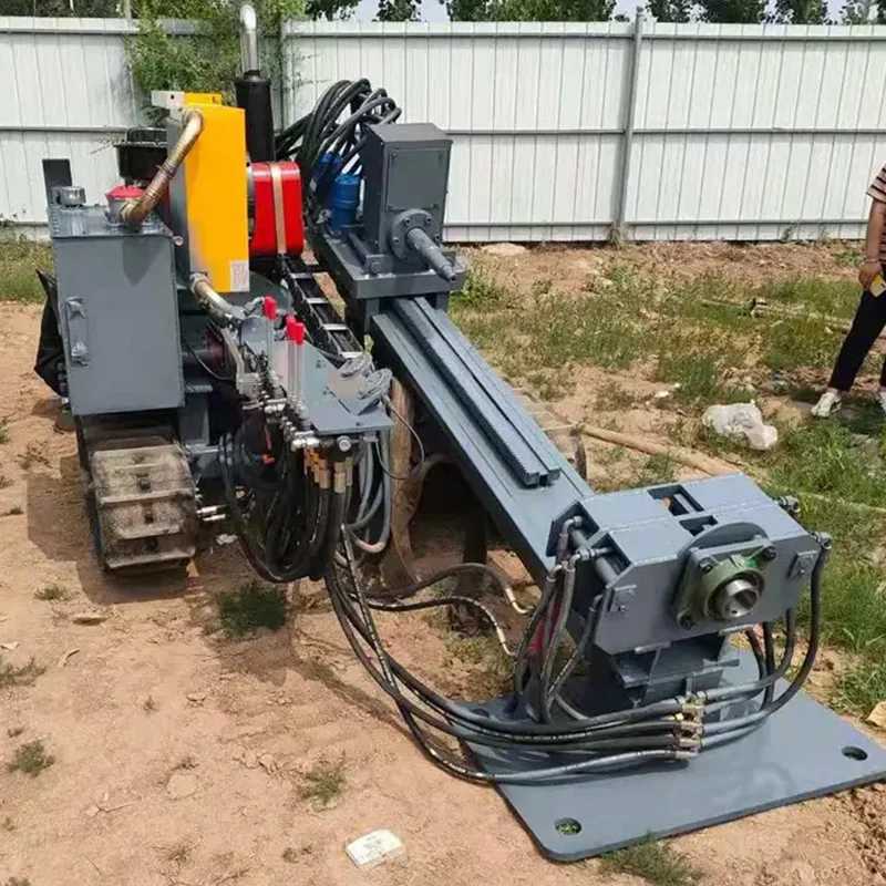 China horizontal auger drilling machine horizontal and vertical water drilling machine with mining bits