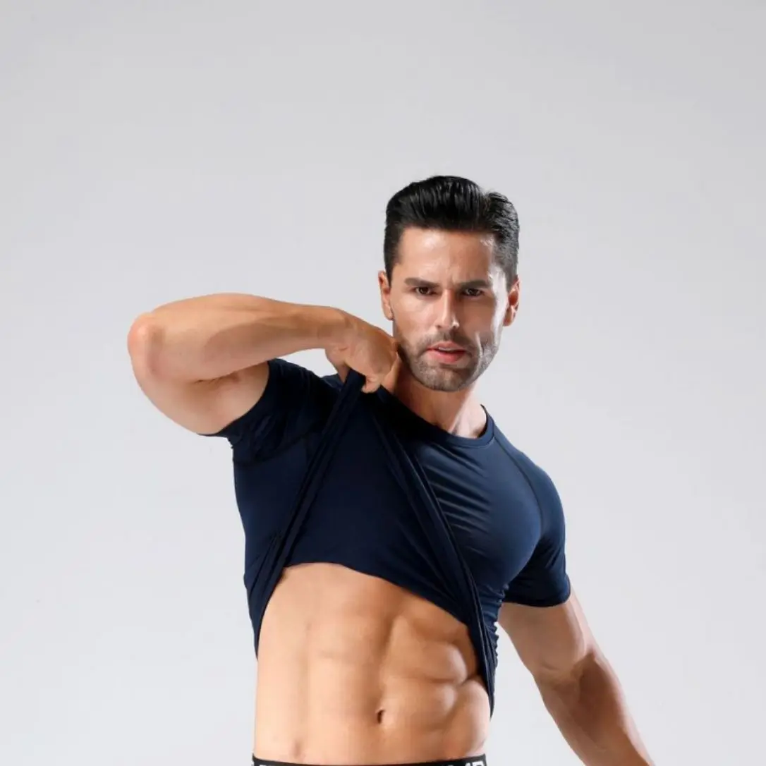 Quick-Dry Athletic Tights, Men's Fitness Clothing, Running and Basketball Base Layer