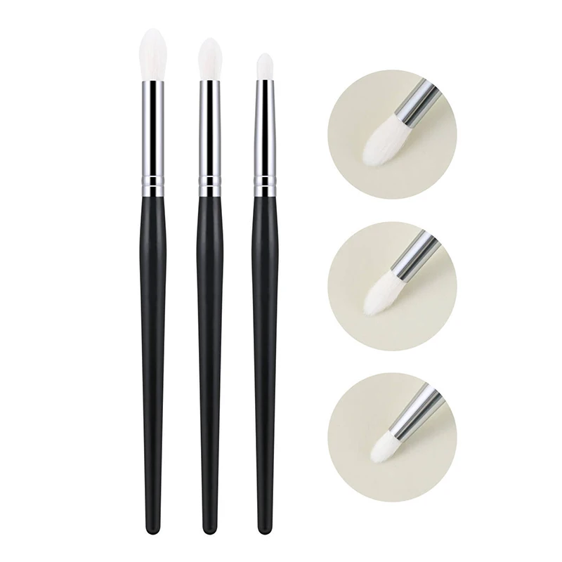 1 Stuks Geitenhaar Tapered Crease Blending Brush Detail Oogschaduw Make Up Cosmetische Tool Maquiagem Smudge Eye Make-Up Kwasten