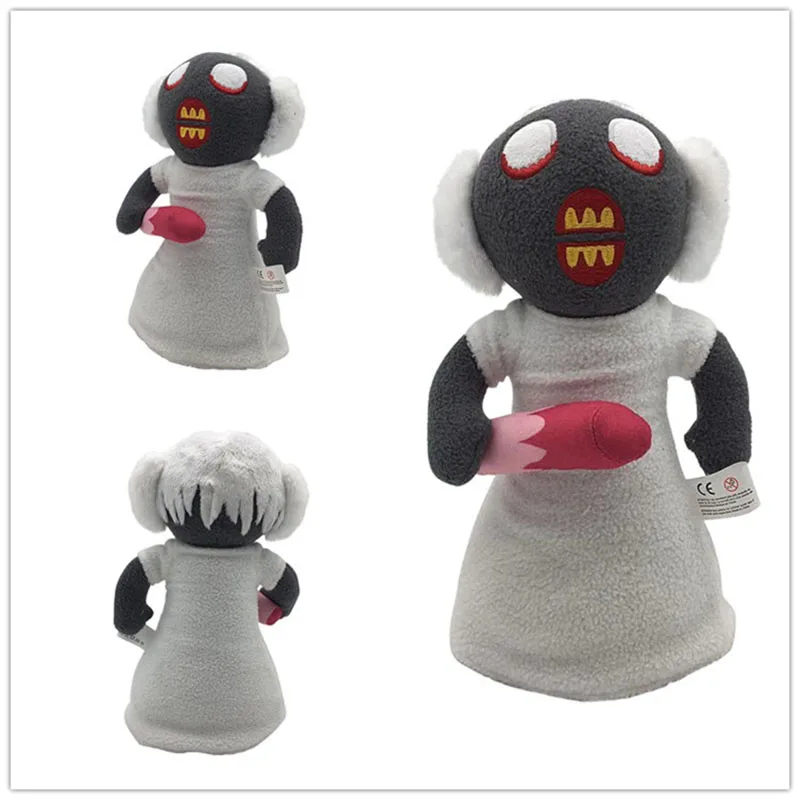 AdTosToys-Figurines de dessin animé pour enfants, jeu d'horreur, Halloween Granny, film autour du beurre, à collectionner, cadeaux pour enfants, 25cm