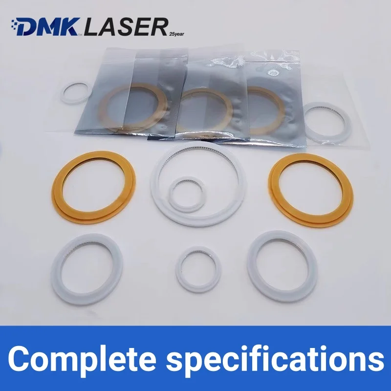 DMK Bodor OEM laser cutting Sealing Ring Spring Seal PTFE O-Rings 37*7 protective Windows drawer For Bodor Laser Cutting head