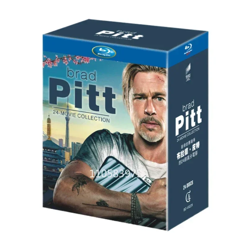 Brad Pitt Collection 24-Disc Collector's Edition Blu-ray Disc