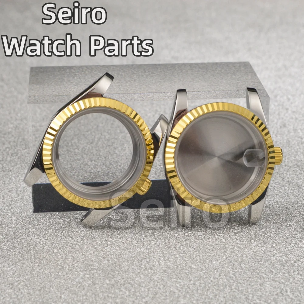 

36/39mm NH35 Watch Case Sapphire Glass Waterproof for NH35 NH36 ETA 2824 Movement Solid 316L Stainless Steel Datejust Watch Case