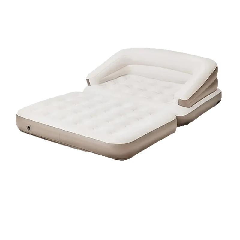 Modern Outdoor Automatic Air Sofa Camping Portable Bed Foldable Mattress Massage Living Room Park Use