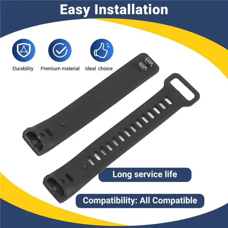 AC56-Silicone Bracelet de montre Bracelet pour HUAWEI Band2 Pro/ Band2/ ERS-B19/ERS-B29 Smartwatch accessoires Bracelet de montre