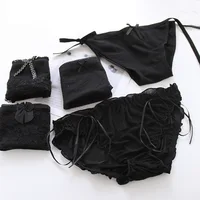 1PCS Girls Underwear 5pc/lot Mix Lace Cotton Black Low Waist Briefs Young Girl Panties Teenagers Wholesales Summer Hot Sales 6
