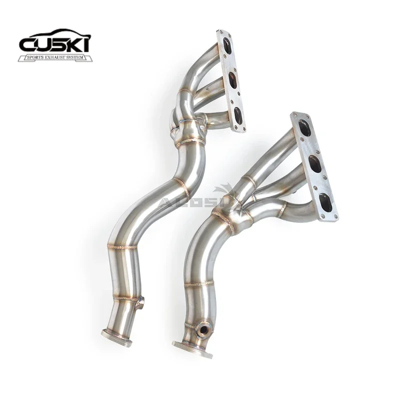 

High performance 304 stainless steel cat free exhaust downspout suitable for BMW Z4 E85 M54 3.0 2003-2009 automotive exhaust