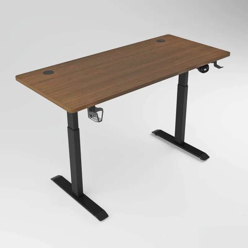 New Luxury Electric Smart Adjustable Commercial Office Lifting Table Single Dual Motor Minimalist Modern Design Memory Function