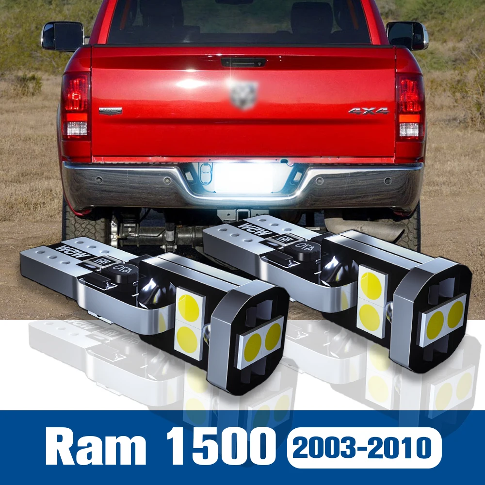 

2pcs LED License Plate Light Lamp Accessories Canbus For Dodge Ram 1500 2003-2010 2004 2005 2006 2007 2008 2009