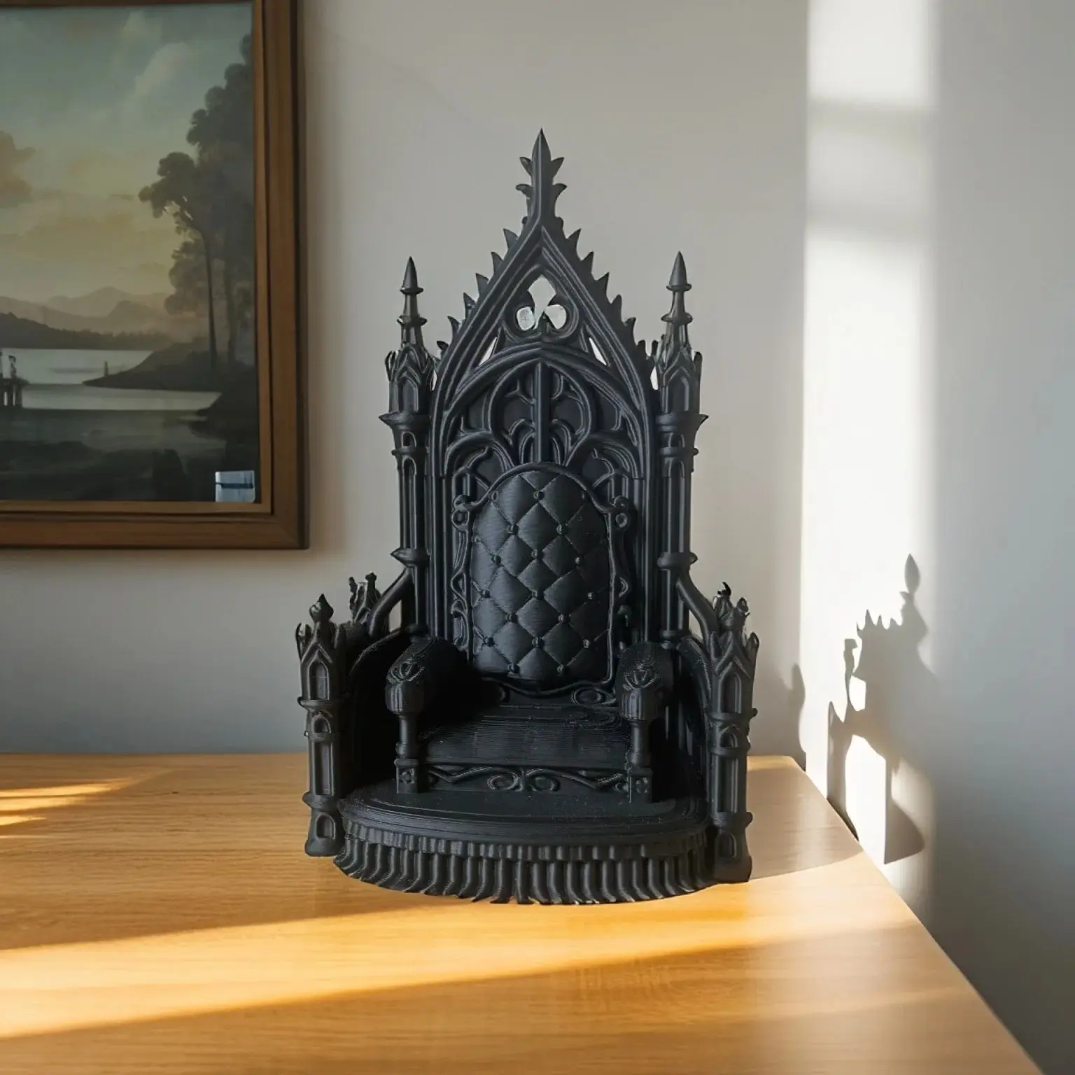 Figura de acción Estatuilla del trono - Juguete de decoración de adornos de escritorio