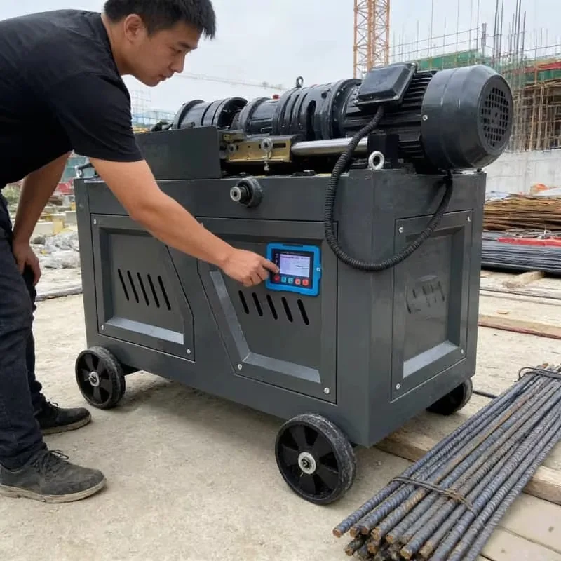 YG Customized Automatic High Speed Thread Screw Rolling Machines 50 Rebar Thread Rolling Machine Bolt Manufacturing Machinery