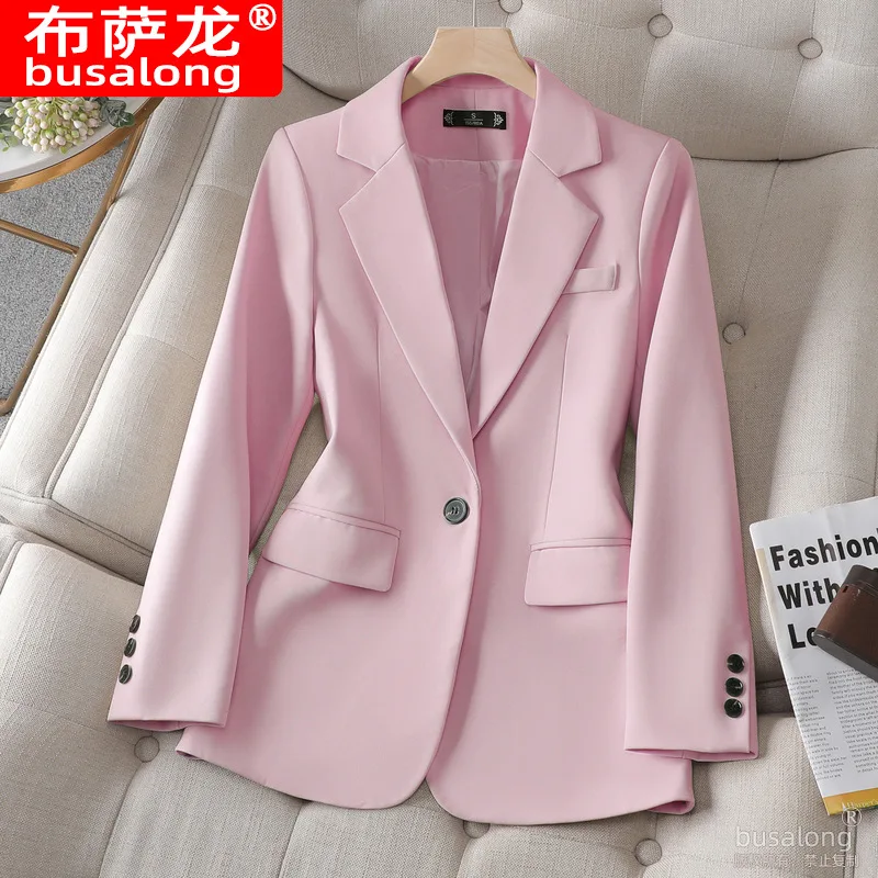 

New Stylish Fashion Suit Casual Women's Long Sleeve Professional Blazer Formal Jacket Workwear8602