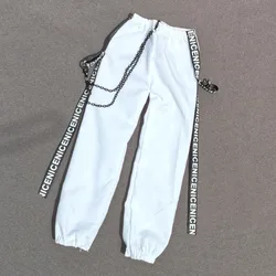 Ropa de muñeca para hombre y mujer, pantalones para muñeca Bjd en blanco y negro, 1/3, 1/4, 1/6