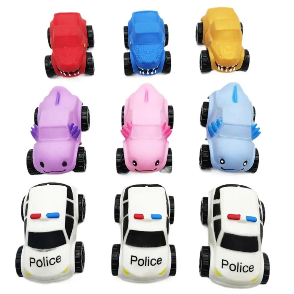 Unique Mini Stretchable Toy Car Stretchable and Rebound Relieve Stress and Release Decompression Scooter Children's Car Toy