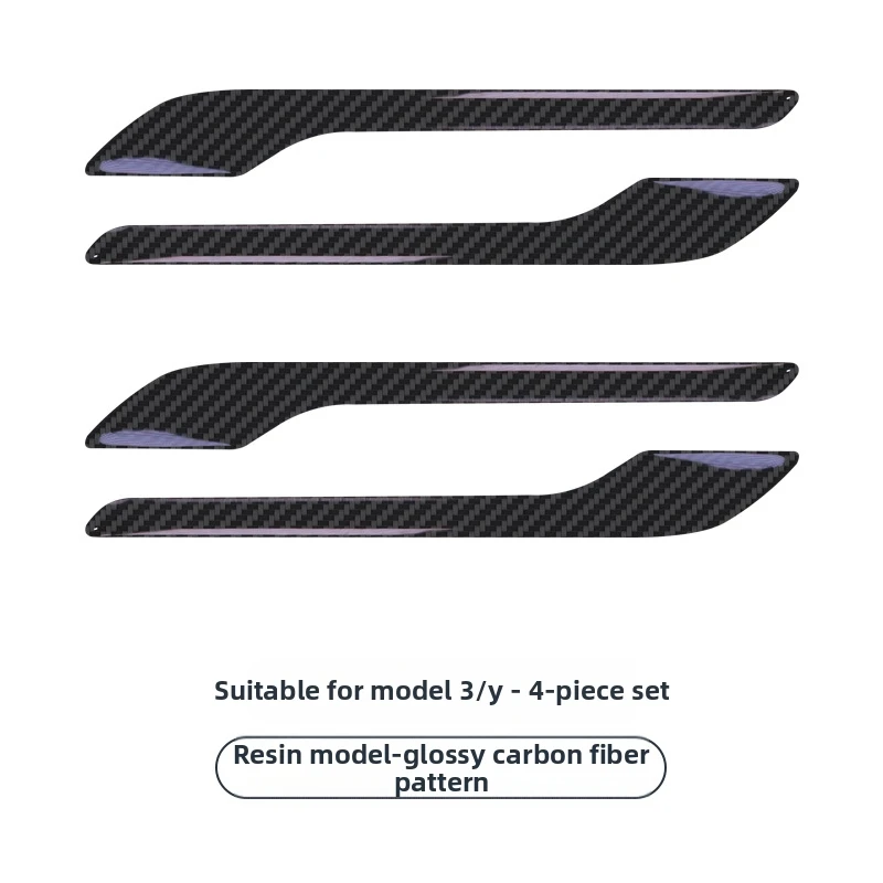 

Applicable to Tesla door handle stickers for Model 3/Y vehicle customization - Night light door handles for the vehicle.