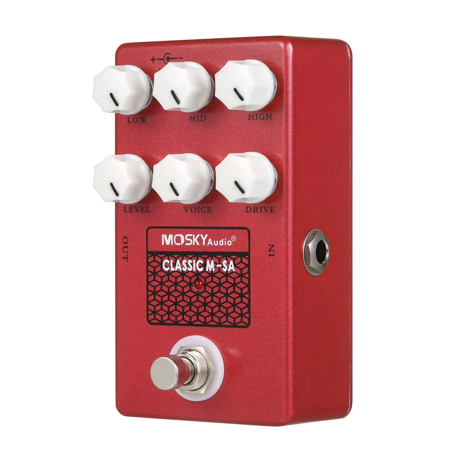 

Moskyaudio Classic M-Sa Analog Effect Device Box Low Power Consumption High Efficiency Isolation for Guitar Pedalboards