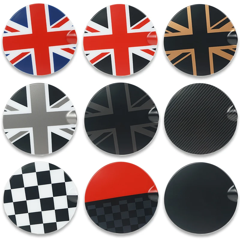 Union Jack Car Fuel Tank Cap Cover Sticker For Mini Cooper One Hatchback R50 2001-2006 Only Car-Styling Accessories