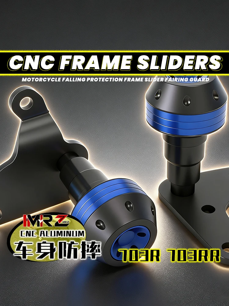 Voor ZONTES 703R 703RR ZT703 703 R RR Motorfiets Onderdelen Motor Guard Crash Pad Falling Bescherming Frame Sliders Olie Plug Spoelen - afbeelding 2