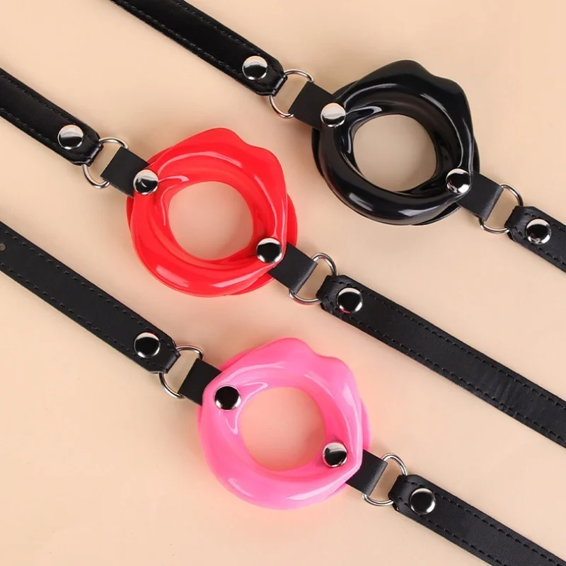 Exotic Accessories Bdsm Slave Open Mouth Gag Bondage Strap Erotic Goods Sex Toys For Women Fetish Blowjob Role Play Adult Games