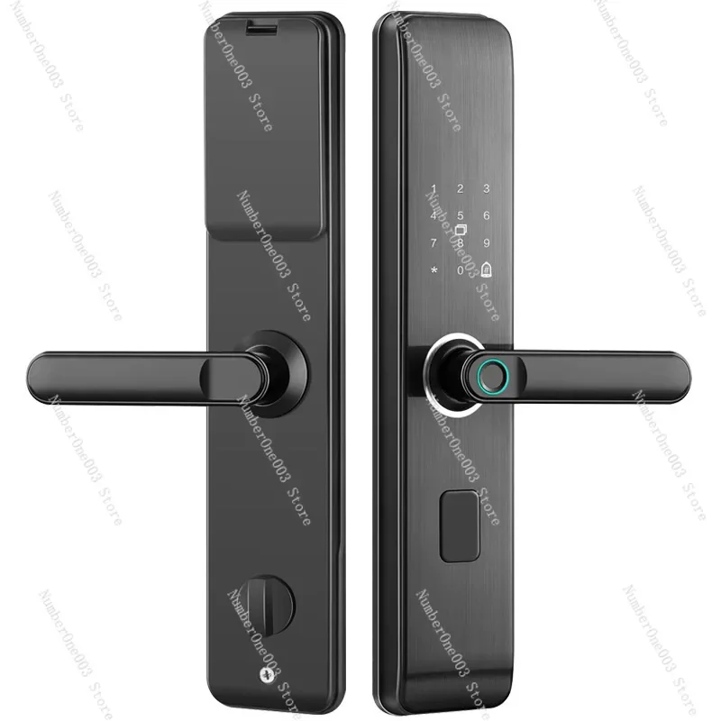 

Одна ручка на бытовом противоугонном пароль умного производителя, электронный умный дверной замок, инженерный отпечаток пальца, граффити