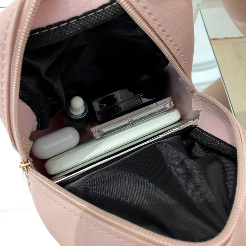 Petit sac à main élégant et mignon pour femmes, petit sac à dos avec sangle réglable pour fête de rencontre