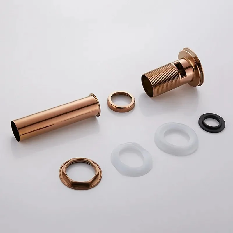 Черные латунные всплывающие сливы для ванной комнаты