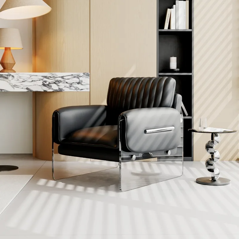 

Reading Acrylic Living Room Chairs Designer Throne Modern Living Room Chairs Makeup Dresser Fauteuil Salon Library Furniture