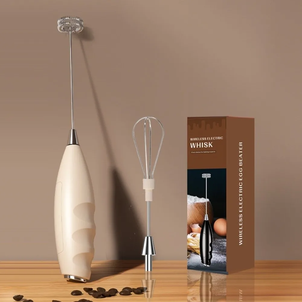 New Handheld Electric Milk Frother Portable Multifunctional Whisk Mixer Stirrer 3 Speed Egg Beater Kitchen Whisk Tools