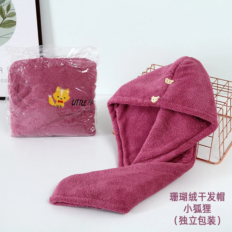 Internet celebrityMagic Microfiber Shower Cap Towel Bath Hats for Women Dry Hair Cap Quick Drying Soft for Lady Turban Head