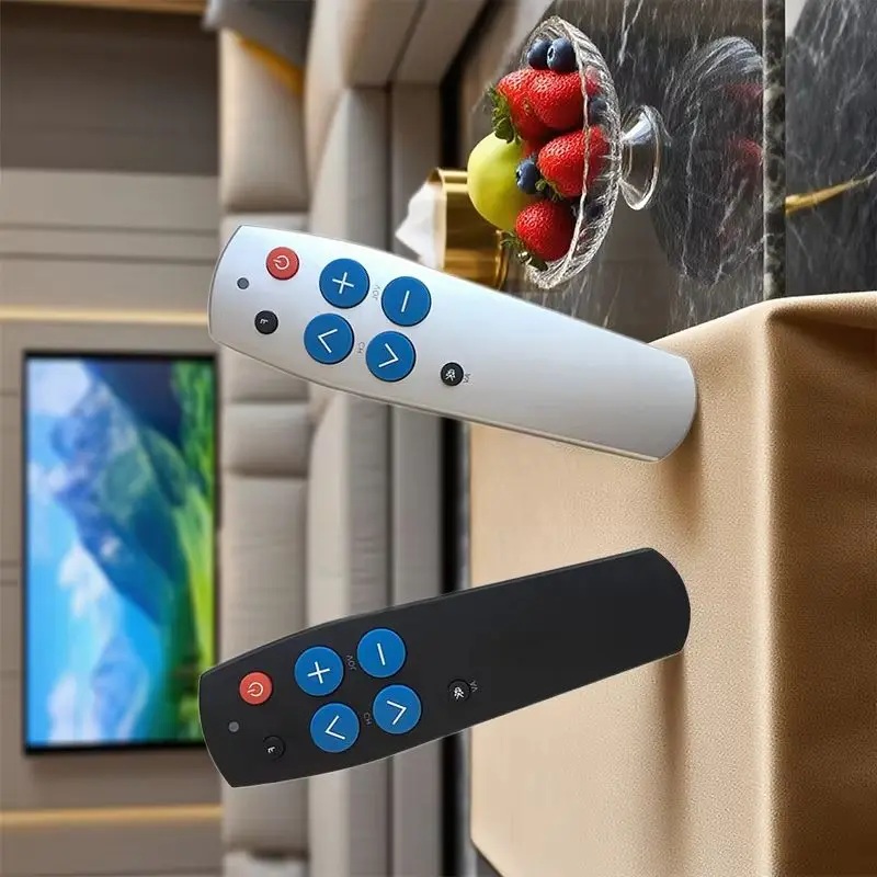 1 Piece Universal Learn Remote Control Smart IR Learning Controller 7 Big Buttons Clone Copy For TV CD DVD STB DVB Hifi TV BOX
