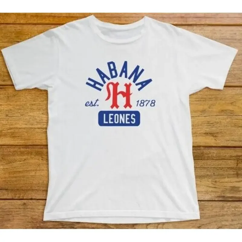 Camiseta Habana Leones 686 Deportes Béisbol Habana Cuba Leones Santa Clara Varadero