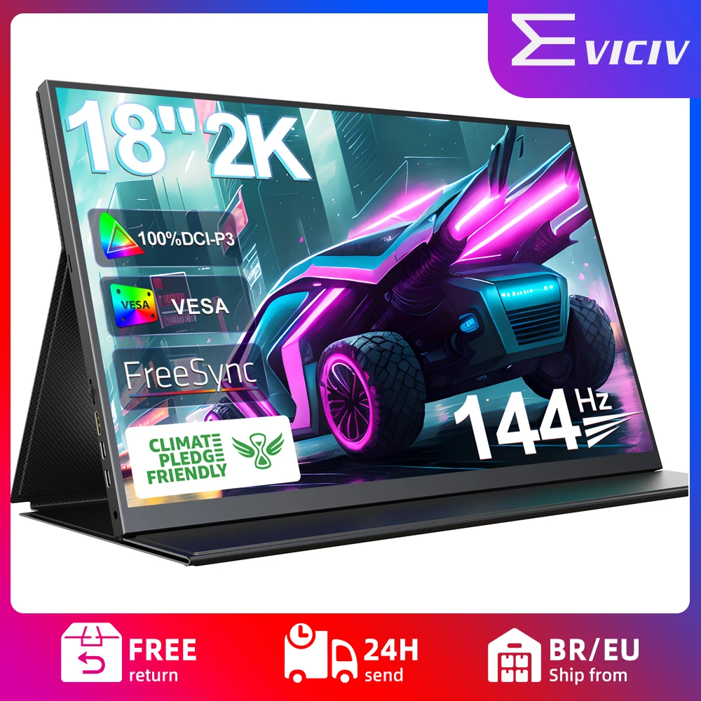 UGame K118 2K 144Hz Portable Gaming Monitor 18