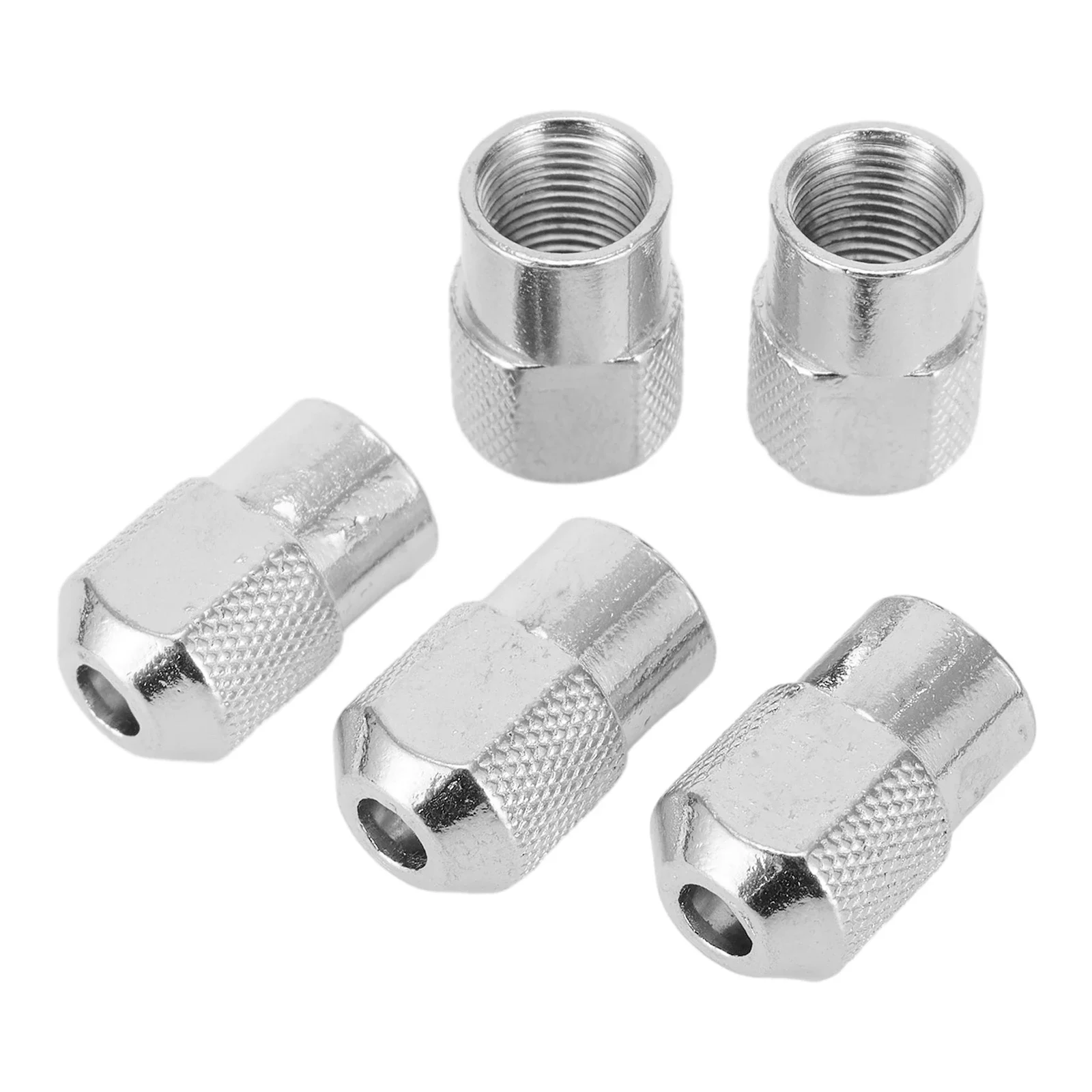 

5pcs Small Drill Chuck M8X0.75mm Zinc Alloy Chuck Nut Electric Grinder Part Drill Chuck Adapter Rotary Tool Accessories