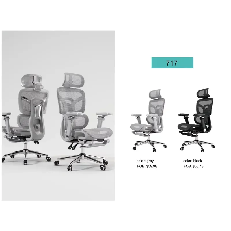 Ergonomic Mesh Office Chair with Large Curved Back Support for Comfortable Seating Australia Supplier High Quality Desk Chair