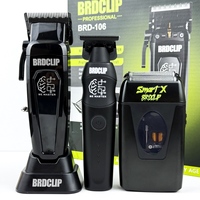 BRD 106 617 609 Professional Electric Hair Clipper Hair Trimmer DLC Blade with Base 7500RPM 7000RPM 7000RPM Barber Set BRDCLIP
