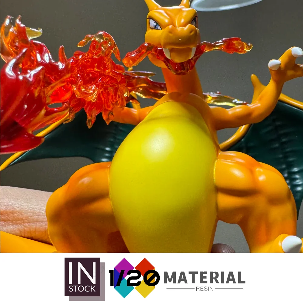 [Em Estoque] Escala de Resina 1/20 [TEAM ROCKET] – Charizard e Acessório de Habilidade