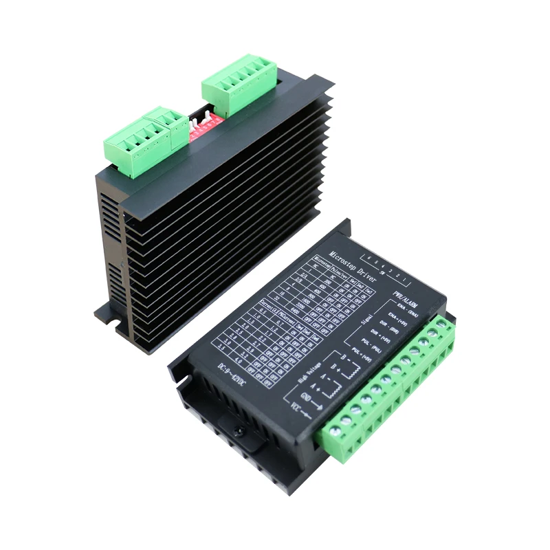 ใหม่ DM542 Microstep Driver 24-50V VDC 4.2A ไม่มีสูญเสียขั้นตอนเสถียรภาพและมอเตอร์ที่มีคุณภาพสูงไดร์เวอร์สำหรับ Nema17 Nema23