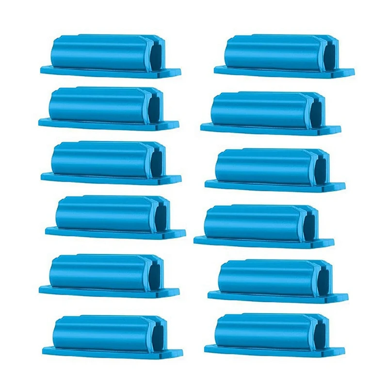 

Синий силиконовый держатель для ручек, 12 шт., подходит для маркеров, карандашей, липкий силиконовый держатель для ручек на рабочем столе.